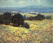 California Oaks and Poppies Granville Redmond